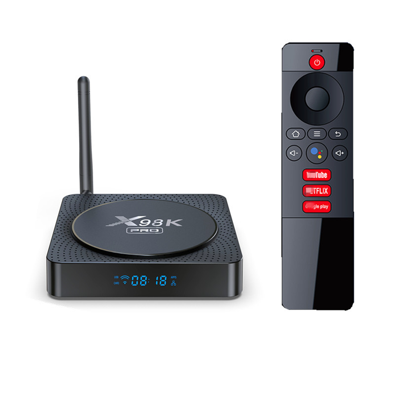 X98K PRO机顶盒 4gb/32Gb RK3566 安卓11双频高清8K电视盒子tvbox图片