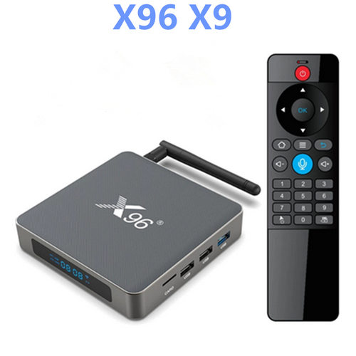 X96 X9 S922X 4G/32G 智能语音机顶盒 双频WiFi 蓝牙 安卓9