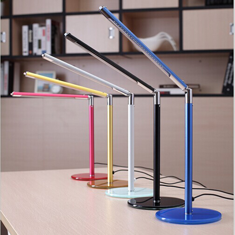 欧美爆款美甲照明LED台灯 铝合金创意可折叠三档调光usb台灯