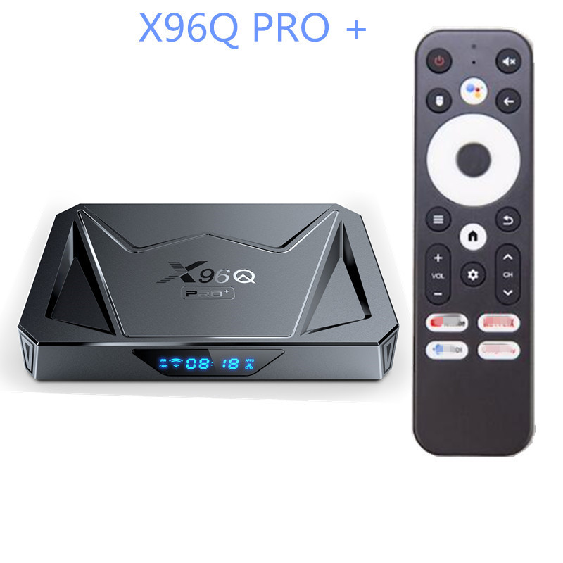 X96Q PRO+机顶盒 4G/32GB安卓14 wifi6 H728 千兆网口 高清tv box图片