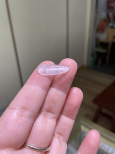 小邱翡翠珠寶天然冰種起熒光銀龍魚吊墜0724