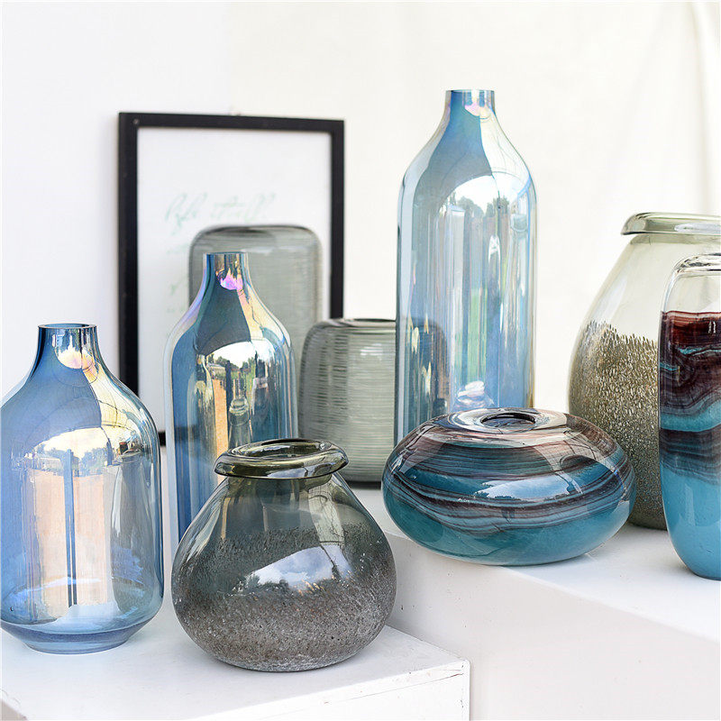 雏禾美式玻璃辽宁家居装饰品摆件