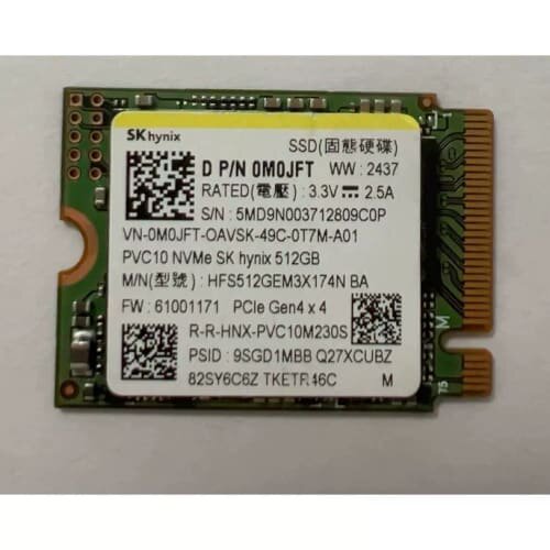 议价海力士BC711 901 511 PVC10 512G m2