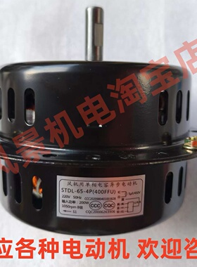STDL-65-4P(400FFU)风机用单相电容异步电动机 各种空调通风马达