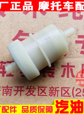 适用豪爵踏板摩托车福星AN125海王星HS125T-2汽油滤芯 汽油滤清器