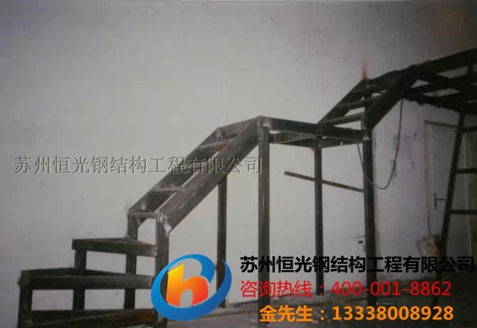 苏州货架平台安装钢结构楼梯搭建图片