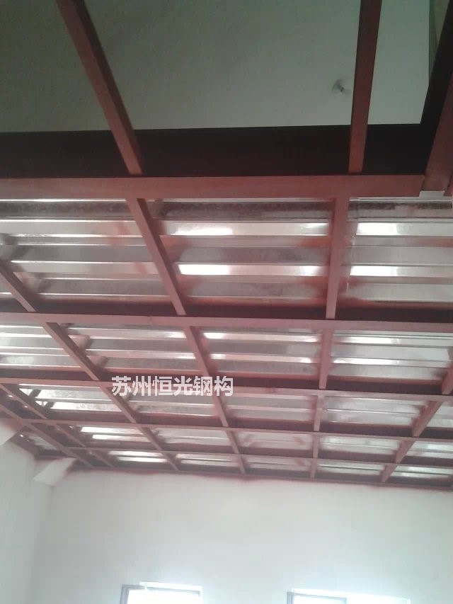 苏州钢结构货架平台钢结构搭阁楼槽钢阁楼图片