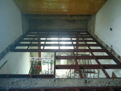 苏州专业钢结构加层室内钢结构楼梯钢结构加层安装