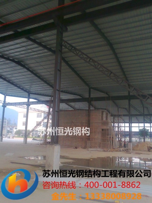 苏州悬臂式货架建造钢结构阁楼安装搭建图片