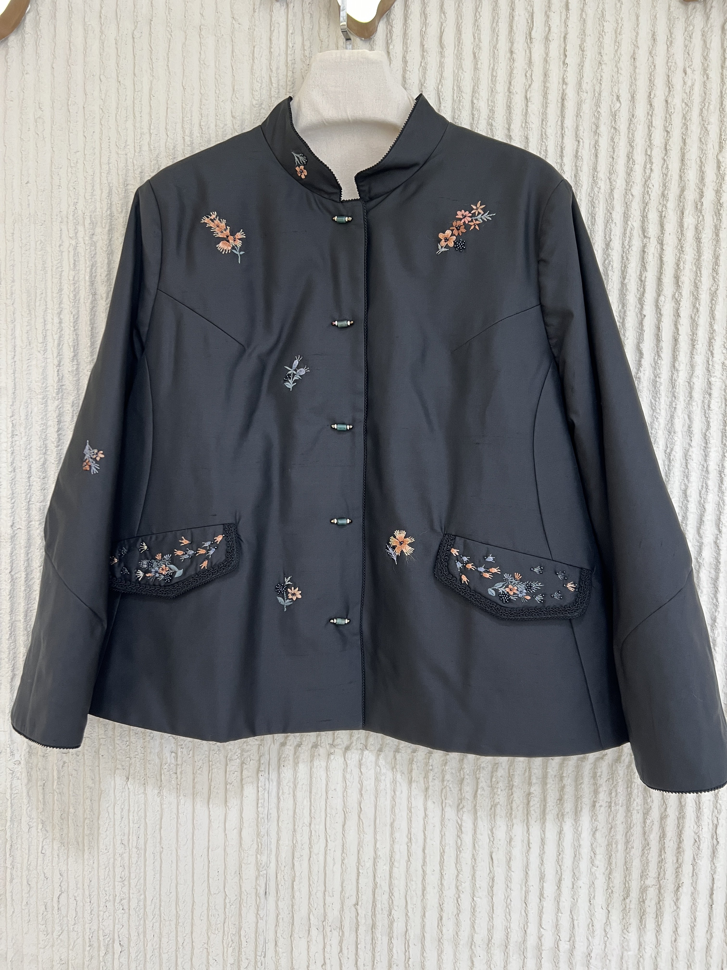 2026早春新款新中式国风小立领刺绣提花外套女,女装/女士精品,短外套,淘宝优惠券,粉丝福利购,淘宝优惠卷