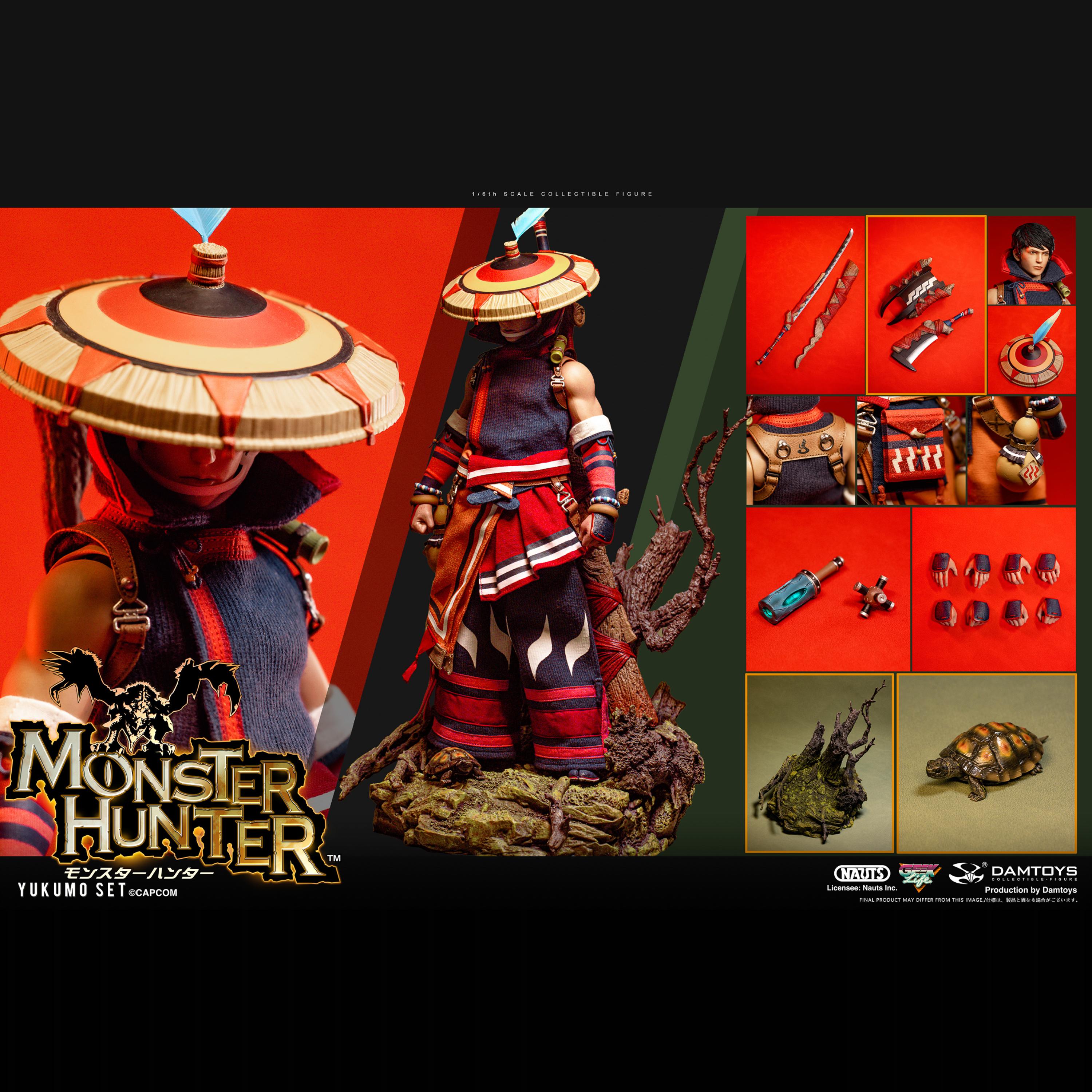 DAMTOYS怪物猎人结云惨爪龙模型