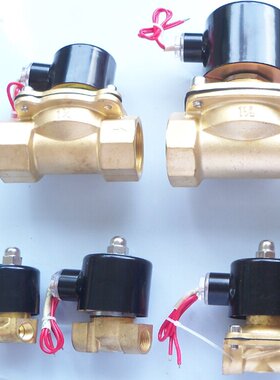 极速新品包邮全铜常闭电磁阀水阀气阀220V24V2分3分4分6Z分1寸2寸