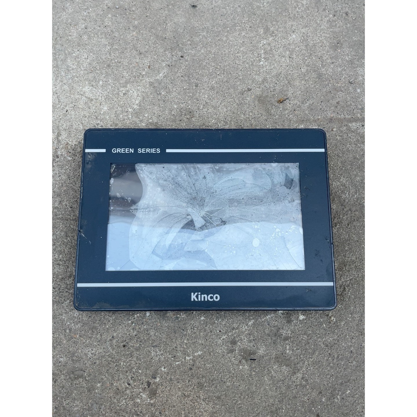 步科触摸屏 RT070-T 实拍图 前面玻璃面板碎 包主板正