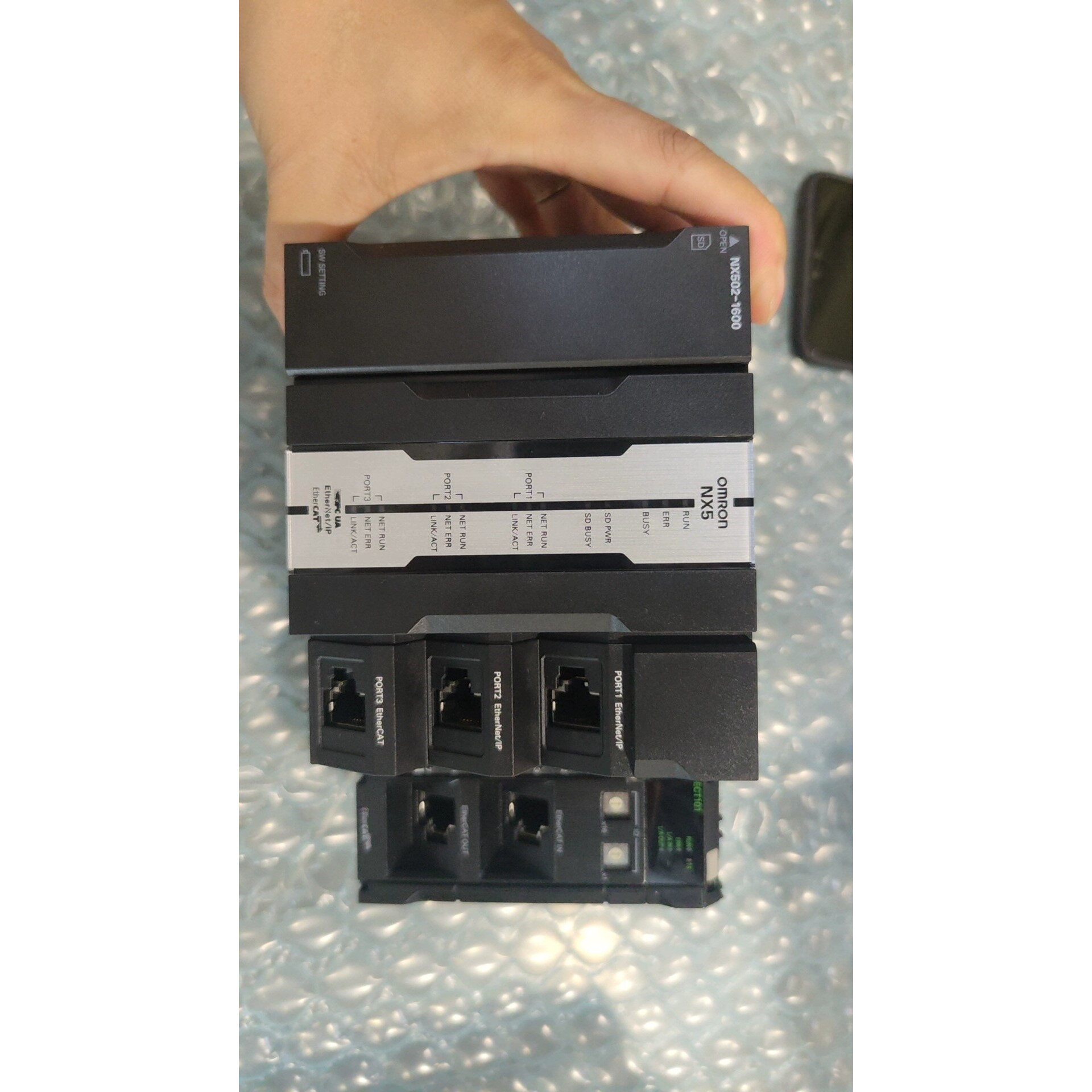NX502-1600 PLC主机,原装拆机,支持Eth