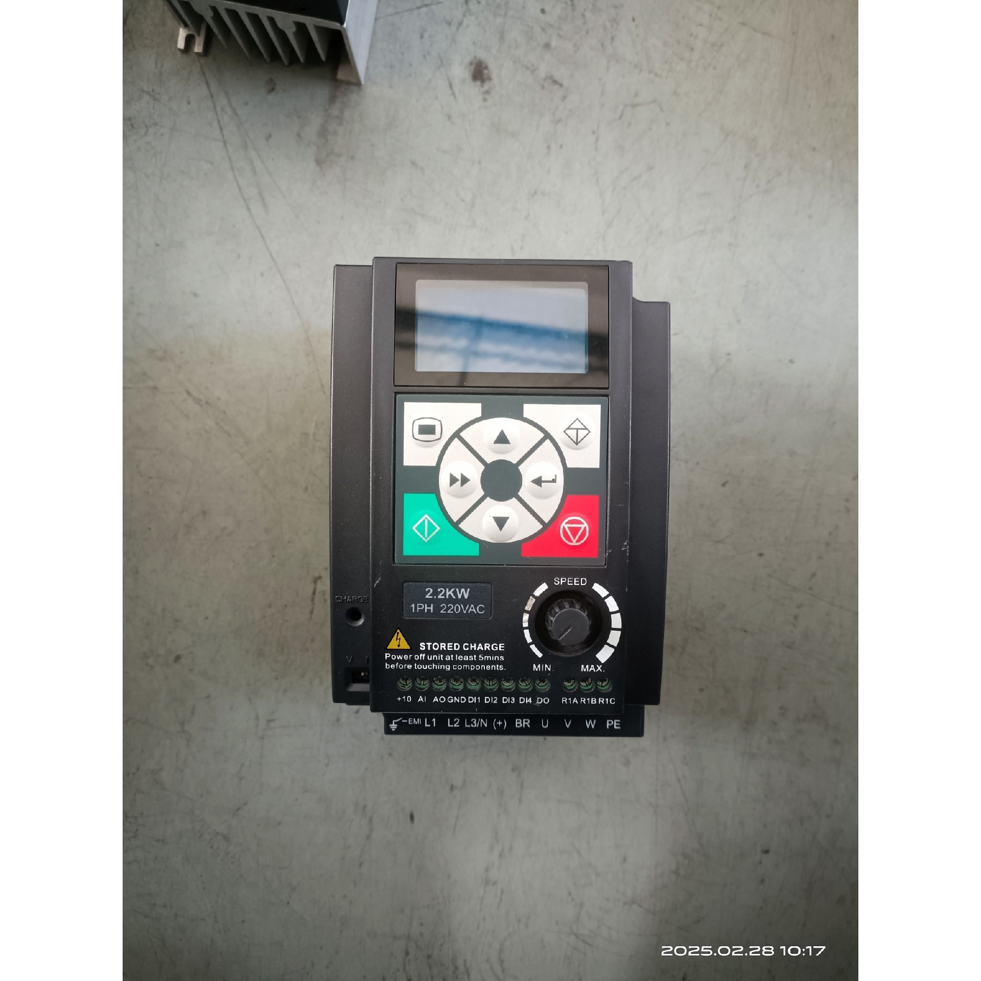 海普蒙特变频器HD09-2S2P2G 2.2KW 220V实