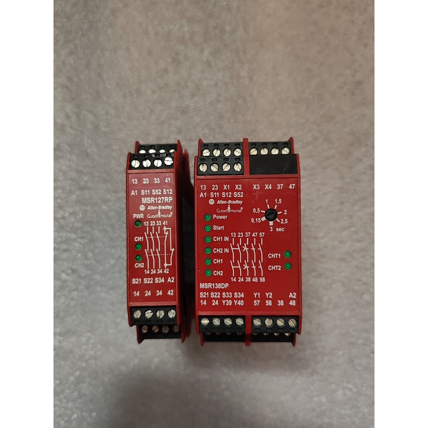 AB安全继电器MSR138DP   MSR127RP