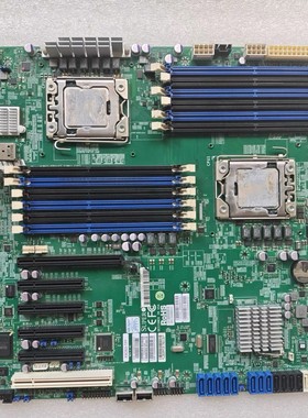 超微 X9DB3-TPF双路服务器主板1356针 带万兆光纤