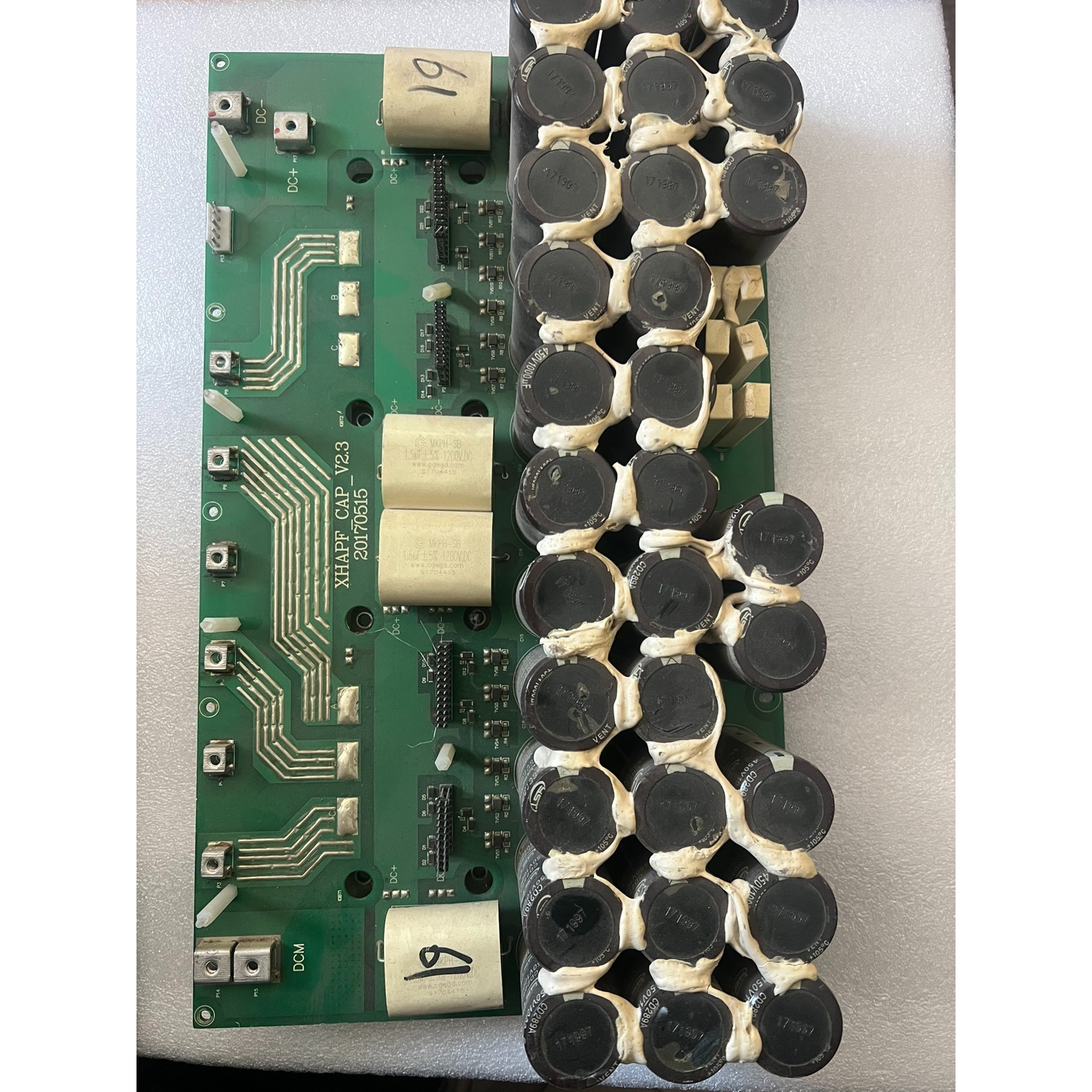 XHAPF _CAP_V2.3 板子带两个模块 实拍6MBI