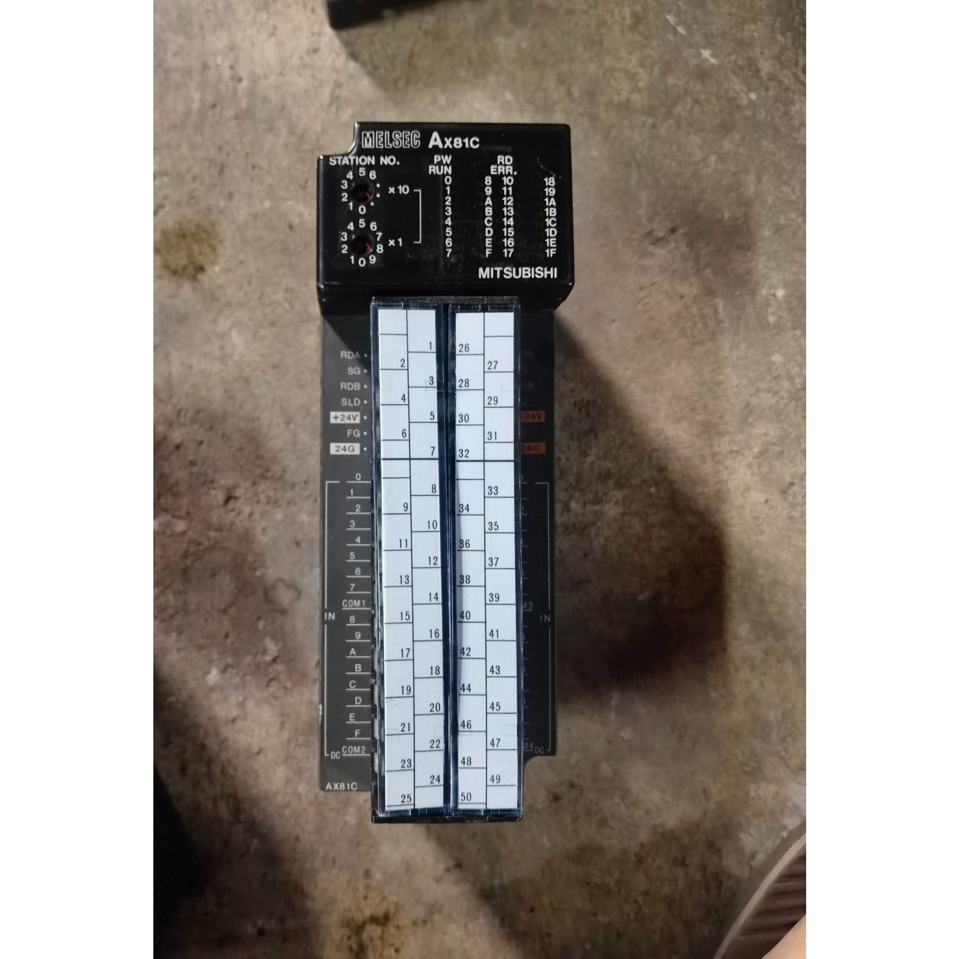 plc模块AX81C 工厂仓库库存买回来的,裸机.实物拍