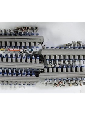 多管接头KDM20-04,20路接口,蓝色接头,拆机品