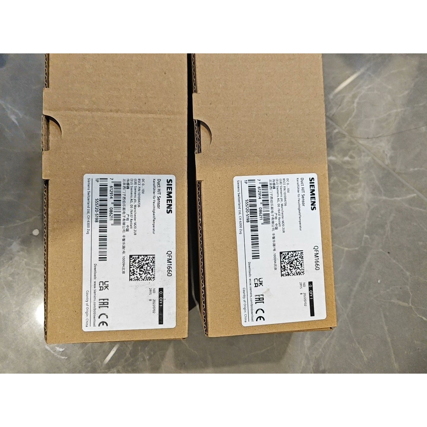 风道温湿度传感器 QFM1660,原装.