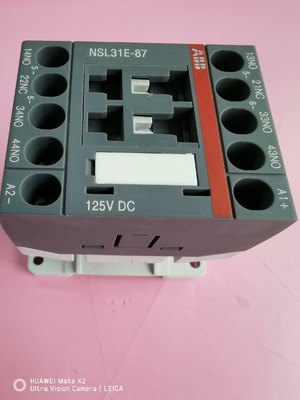 ABB接触器，NSL31E-87 DC125V，现货全新正品