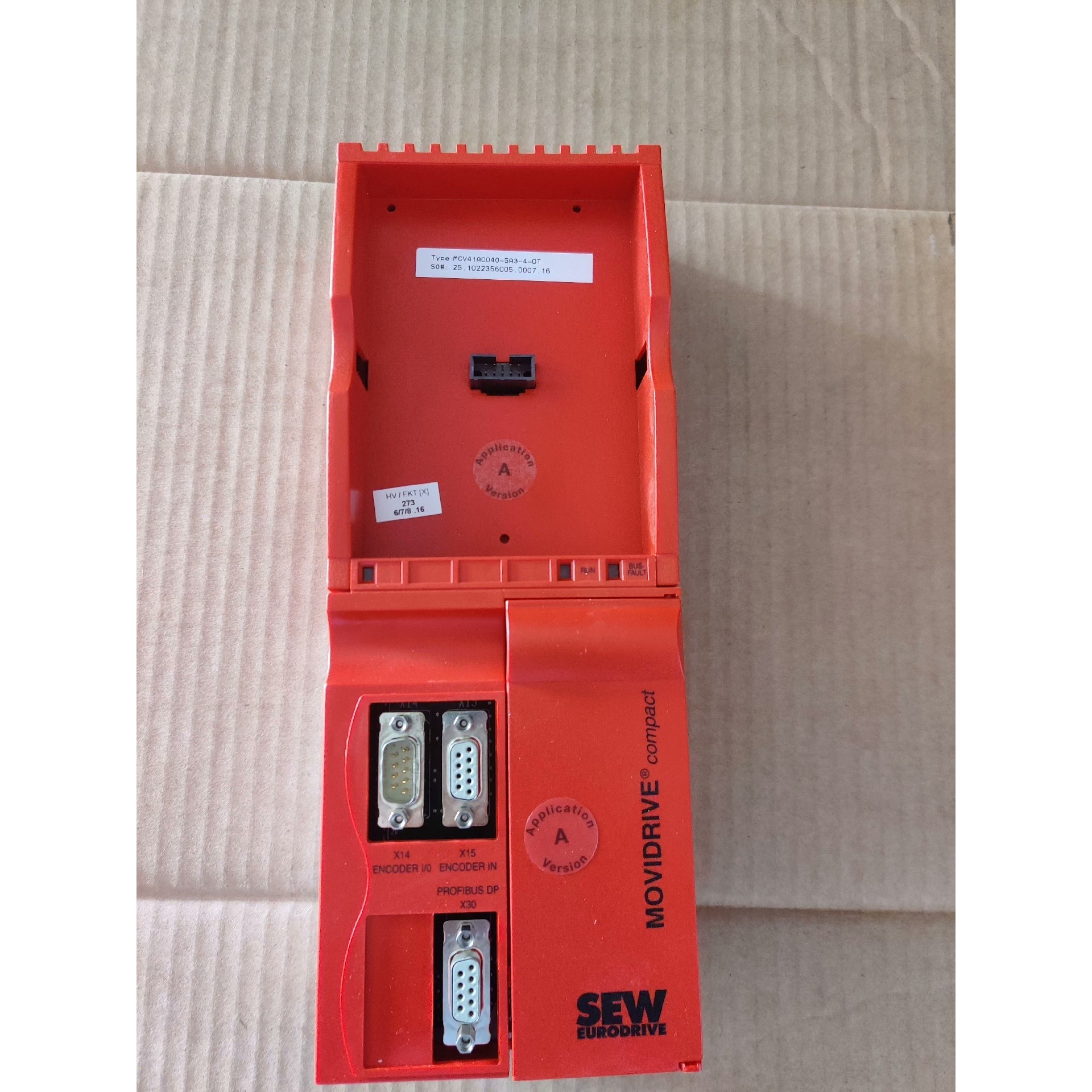 MCV41A0040-5A3-4-0T全新原装SEW驱动器主