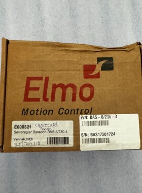 ELMO伺服驱动器 BAS-6/230-4 实物图拍摄 现货