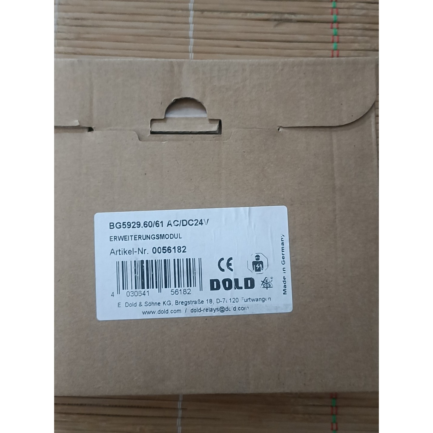 DOLD继电器0056182 BG5929.60/61 AC