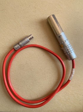 LEMO雷莫FFA.1Y.410高压电源输出接头,红色线缆,