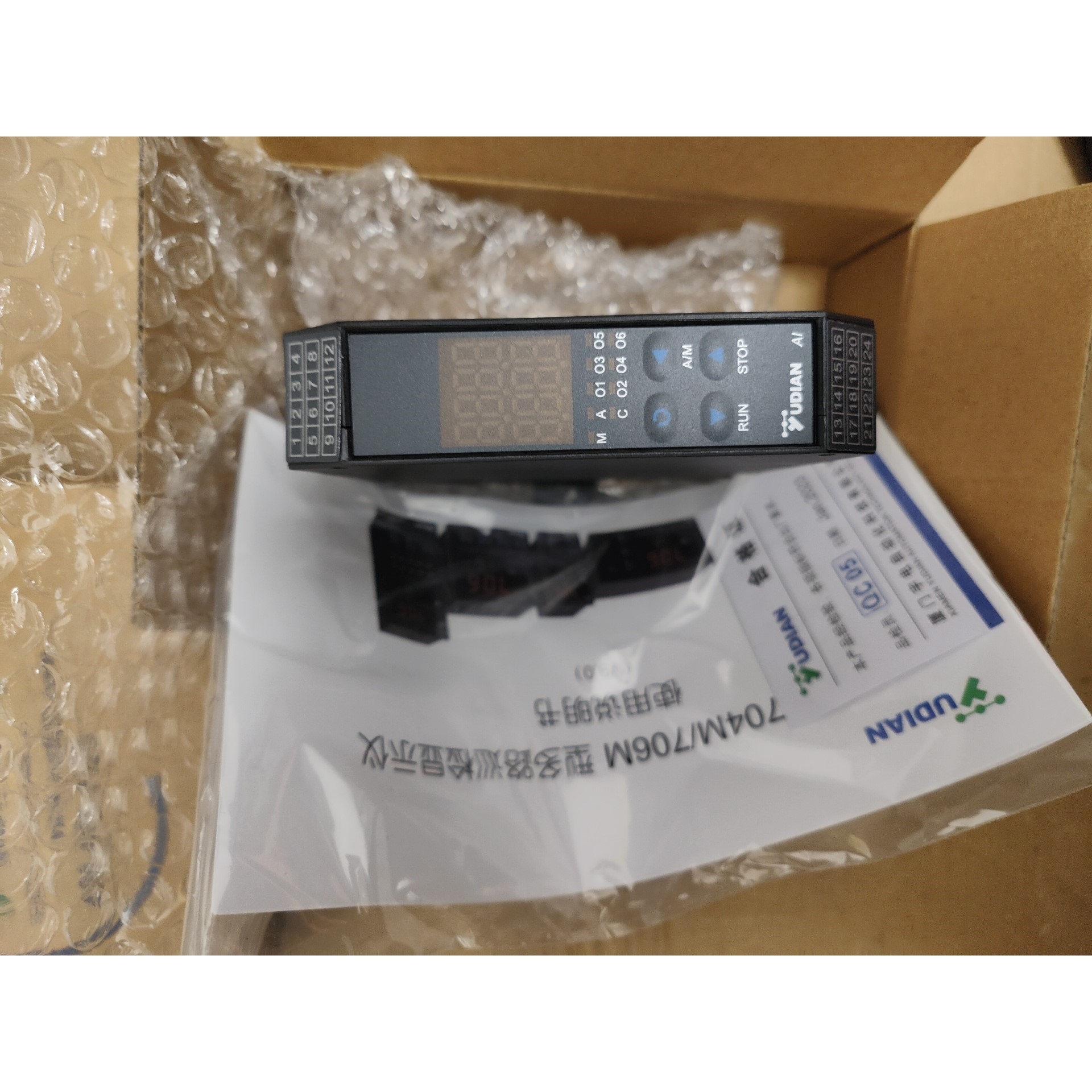 YUDIAN宇电导轨温度模块 AI-706MD7-J1