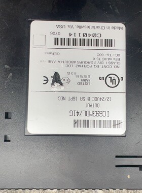 GE模块ic693MDL741G