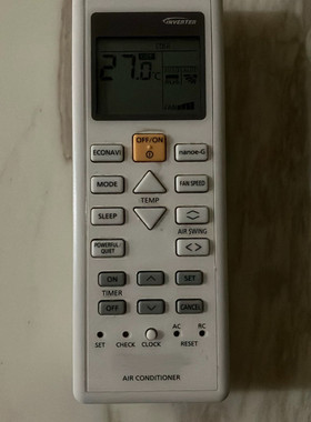 HK適用松下樂聲冷氣空調搖控器 CS-E18TKA 02430 英文冷暖全新