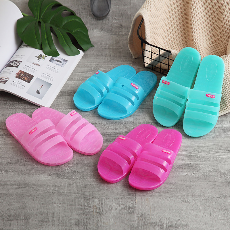 indoor crystal slipper non-slip soft sole take a shower jelly slipper Home Furnishing bedroom Shower Room Plastic Deodorant sandalsin the Women's Shoes, slipper, Word tow category - from Buy2taobao.com to provide professional Taobao agent buy service