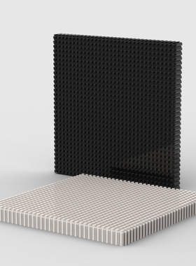 32x32微小颗粒积木底板4mm钻石迷你微颗粒可连接组合底盘DIY配件