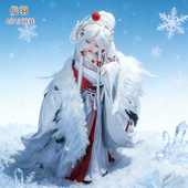 原创bjd娃娃仙羽四分AS古风可拆卸羽毛假发关节灵活古典树脂玩偶