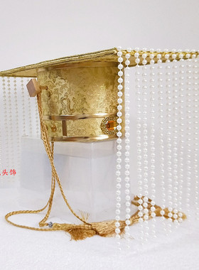 玉帝古代头饰影楼拍照发冠