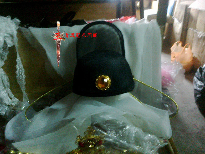 官帽头饰汉服古装秀才帽子