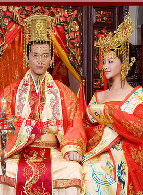 结婚皇后汉服新娘古装凤冠