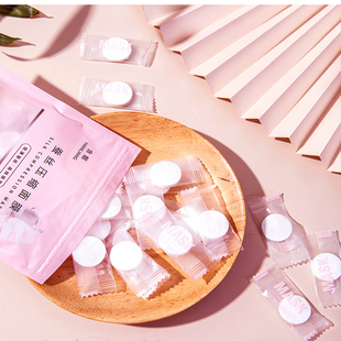 美容院专用院线纯棉压缩面膜纸一次性面膜纸100粒鬼脸膜水疗灌肤