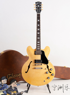 吉普森Gibson ES335原木色亮光 Figured Antique Natural电吉他