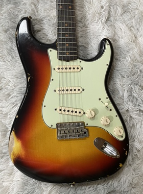 Fender custom shop电吉他做旧CS