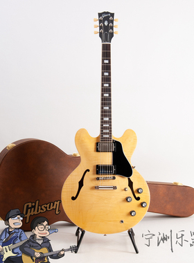 国行Gibson 吉普森美产ES-335爵士半空心电吉他 亮光贴面