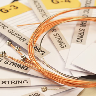 kepma卡普马磷青铜黄色原装吉他琴弦民谣吉他弦套装钢丝弦