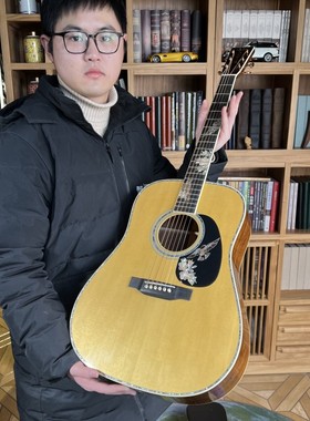 懂哥推荐Martin马丁D14FPUPLE帝王紫涯燕全单民谣吉他全球限量100