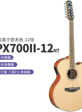 yamaha雅马哈cpx60040专业木吉他