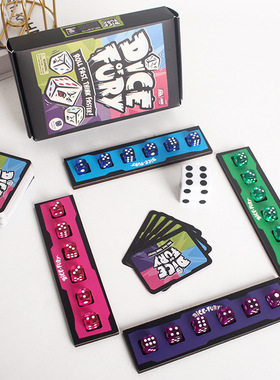 跨境Fast-Paced Family Dice Game 快节奏家庭骰子游戏快速游戏