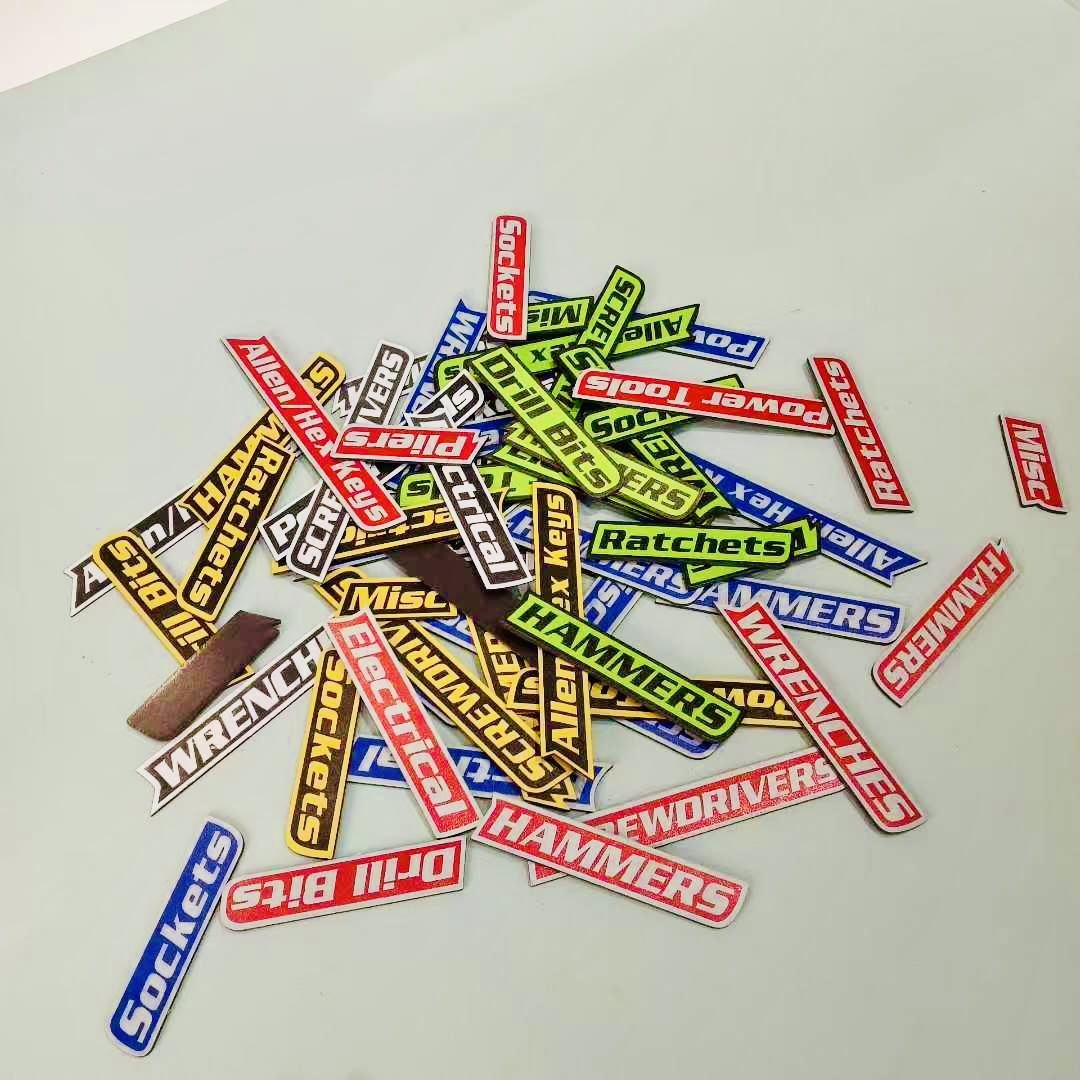 Labels便携磁性工具箱标签