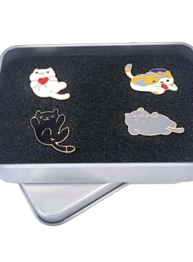 小猫咪滴油西服徽章别针肖战同款