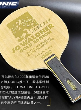 DONIC多尼克乒乓球拍瓦尔德内尔奥运金装版球板碳素33193横板进攻